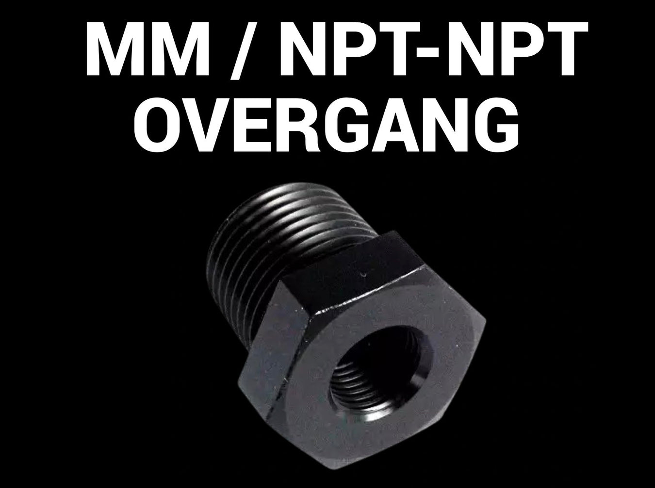MM / NPT-NPT Overgang