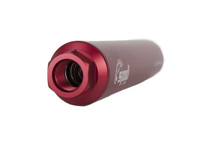 SPD2000 drivstoff filter 10 micron sort/rød