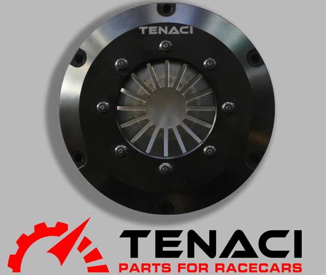 Tenaci Rally clutch 200mm 2plate uten lameller